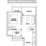 Stirling 1BR 441 sqft