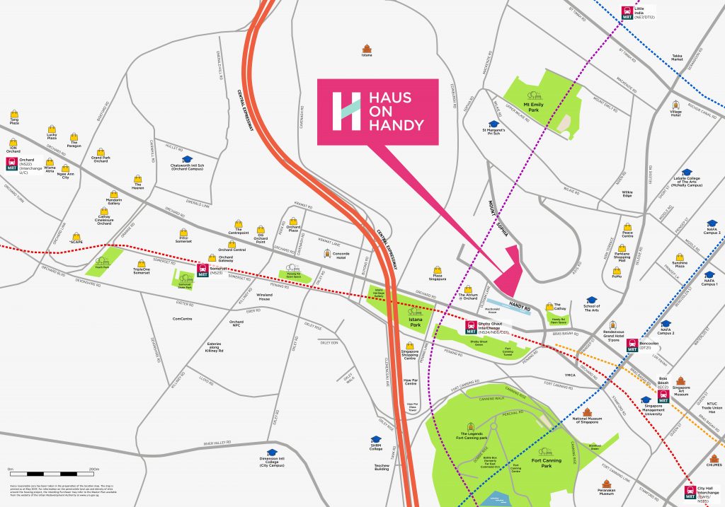 HAUS ON HANDY location map